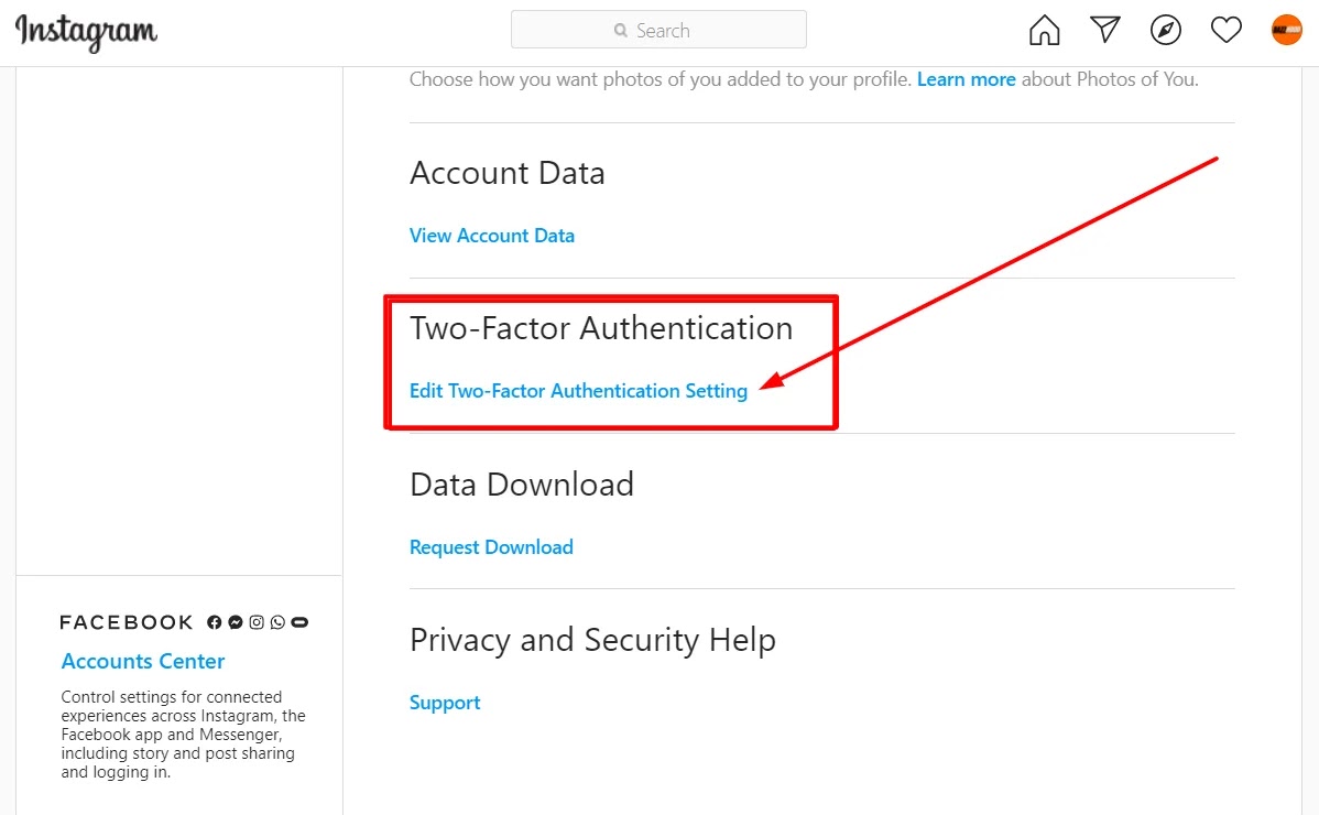 2-factor authentication Instagram 2-factor authentication Instagram for security