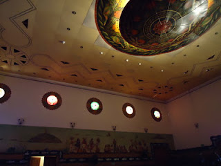 Interior del Teatro Emperador Caltzontzin en Pátzcuaro