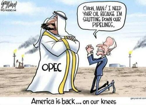 President Biden Asks The Saudis To Bail Him Out