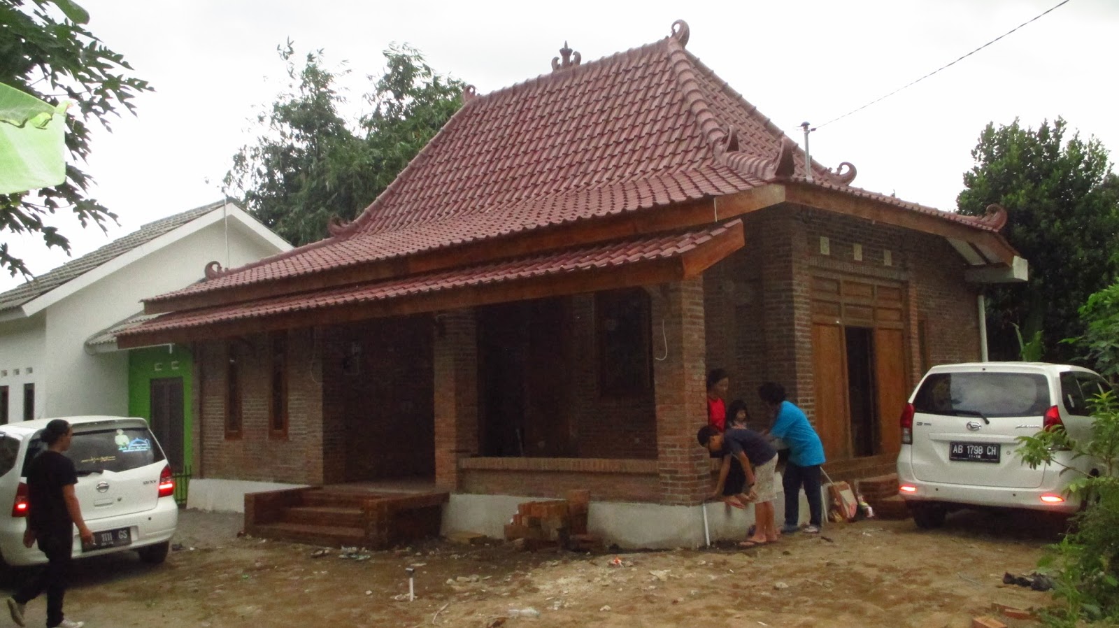 Rumah Limasan 3 Kamar Tidur Gambar Adat Jawa - Desain 