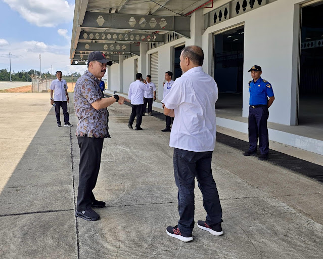 Deputi V BP Batam Tinjau Progres Bandara Hang Nadim, Dorong Pertumbuhan Industri MRO