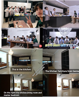 BTS Kitchen in BTS dorm HannamTheHill