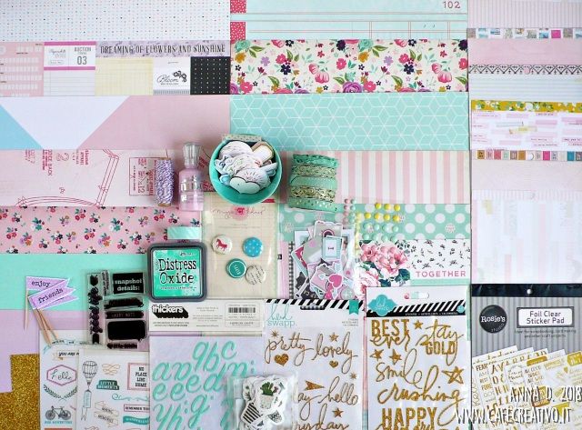 Scrapbook Stash Kits: Come creare un kit con i propri materiali