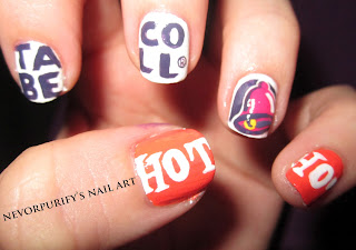 My Taco Bell Nails Arts Design