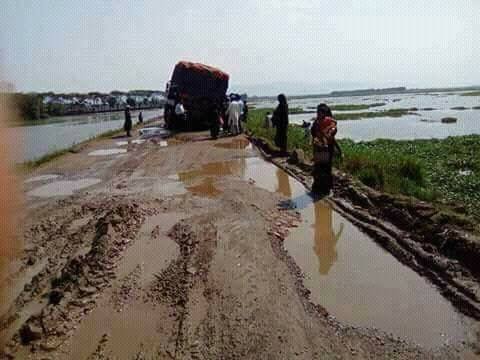 ছনুয়ায় কাদেরিয়া সড়কে নরক যন্ত্রণা! 