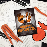 Creepy Carrots full day of lesson plans for Halloween