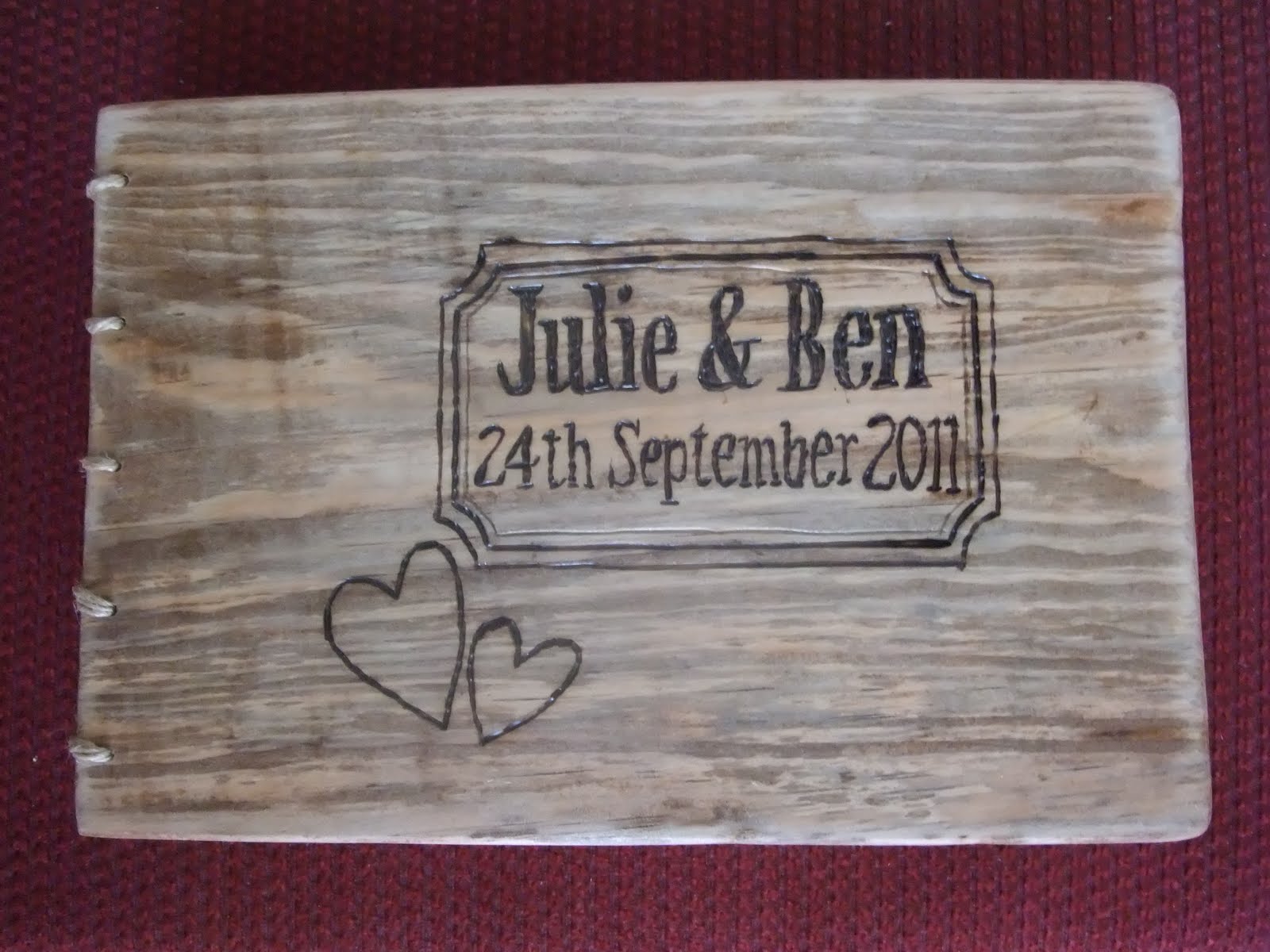 Wedding Guest Book Table