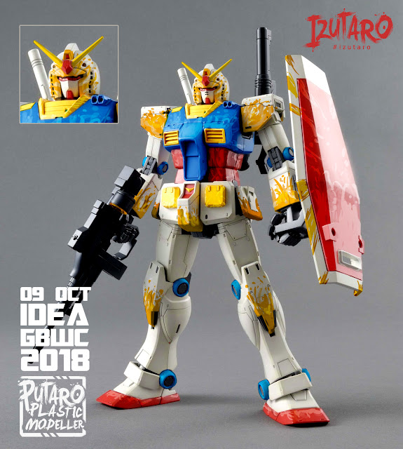 GBWC 2018 MALAYSIA: Taro Gundam [MG RX-78-2 GUNDAM THE ORIGIN] by Putra Shining