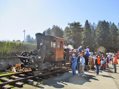 Antique Logging Equipment Show in Eureka, CA - photograph - Redwood Acres Fair Ground - gvan42