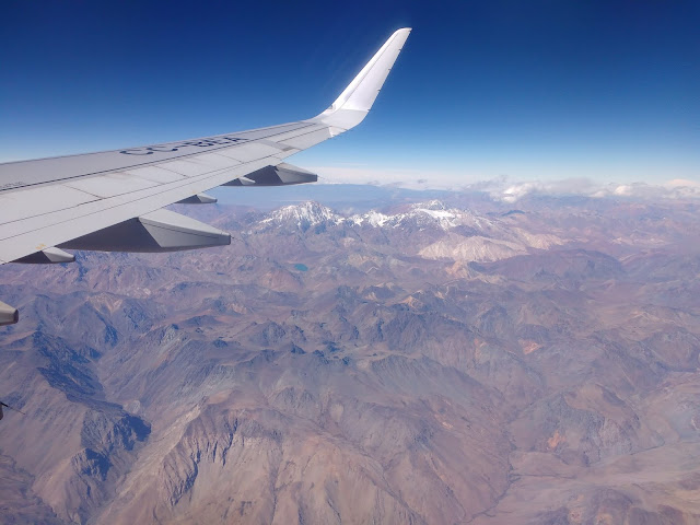 Laguna del Pelado, Cerro Mercedario y Pico Polaco desde el aire