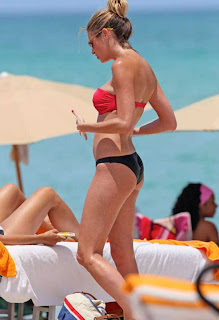 Erin Andrews Red Bikini Miami