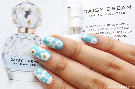 Marc Jacobs Daisy Dream nail art