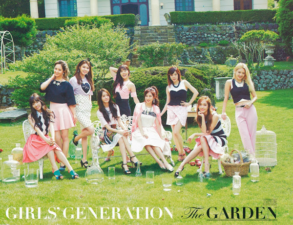 SNSD The Best Scans The Garden