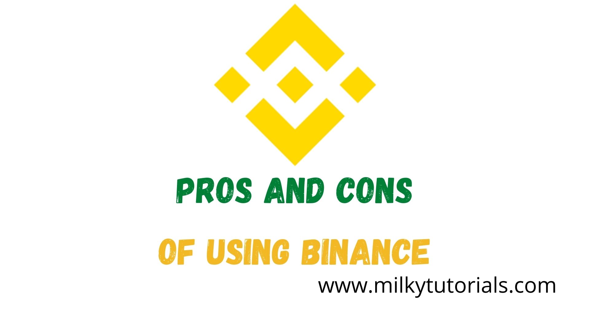 Pros and cons using binance