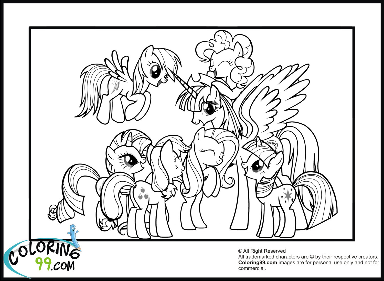 My Little Pony Coloring Pages