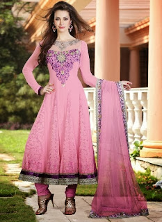 Embroidered Frock Collection 2013-14