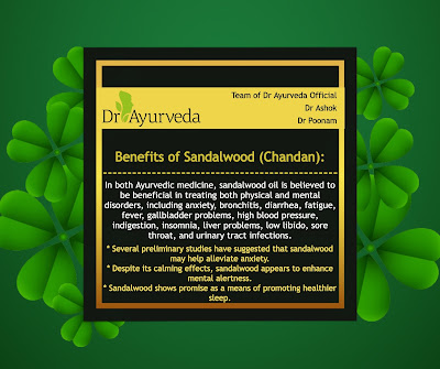 Benefits of Sandalwood by Dr Ayurveda Official