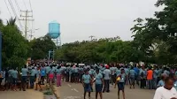 Resultado de imagen para cientos de haitianos caminando por carreteras de Montecristi