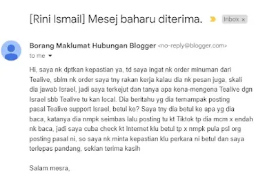 Tealive Support Israel? Betul Ke?