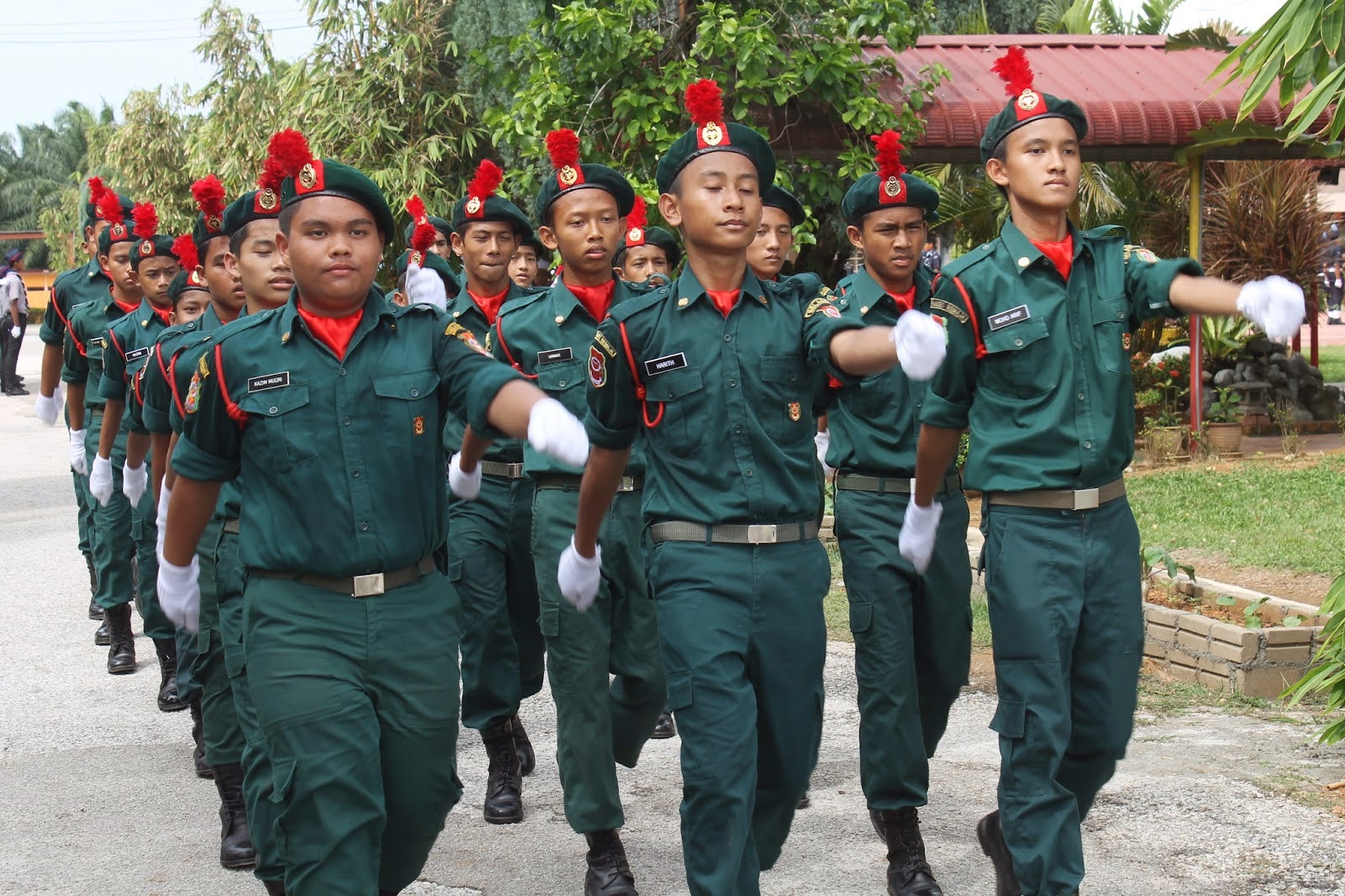 Unit Beruniform SMKA Simpang 5 CR Kadet Remaja Sekolah 