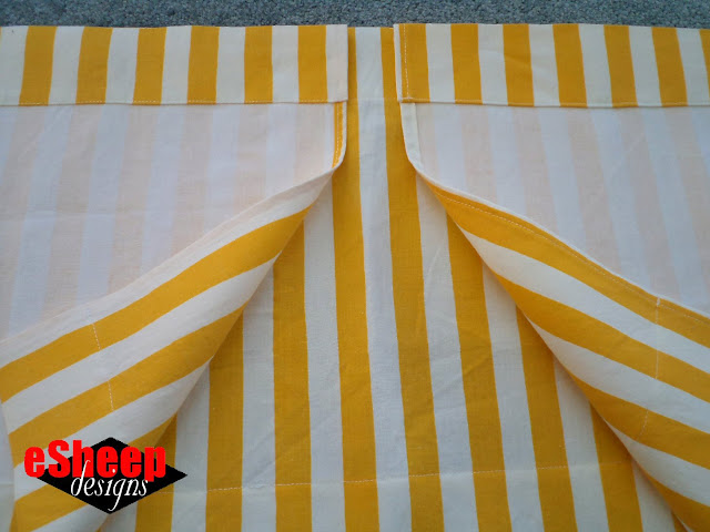 Upcycled Motorhome Curtains by eSheep Designs