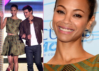 Zoe Saldana Crowned Choice Action Movie Actress! » Gossip | Zoe Saldana