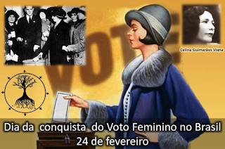 Resultado de imagem para frases dia da conquista do voto feminino no brasil