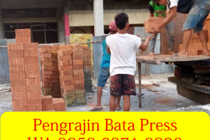 Jual Batu Bata Press Jogja | Harga Bata Merah Press Jogja WA 0858-6871-0830