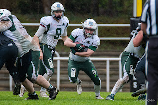 Sportfotografie American Football Minden Wolves Bielefeld Bulldogs Olaf Kerber