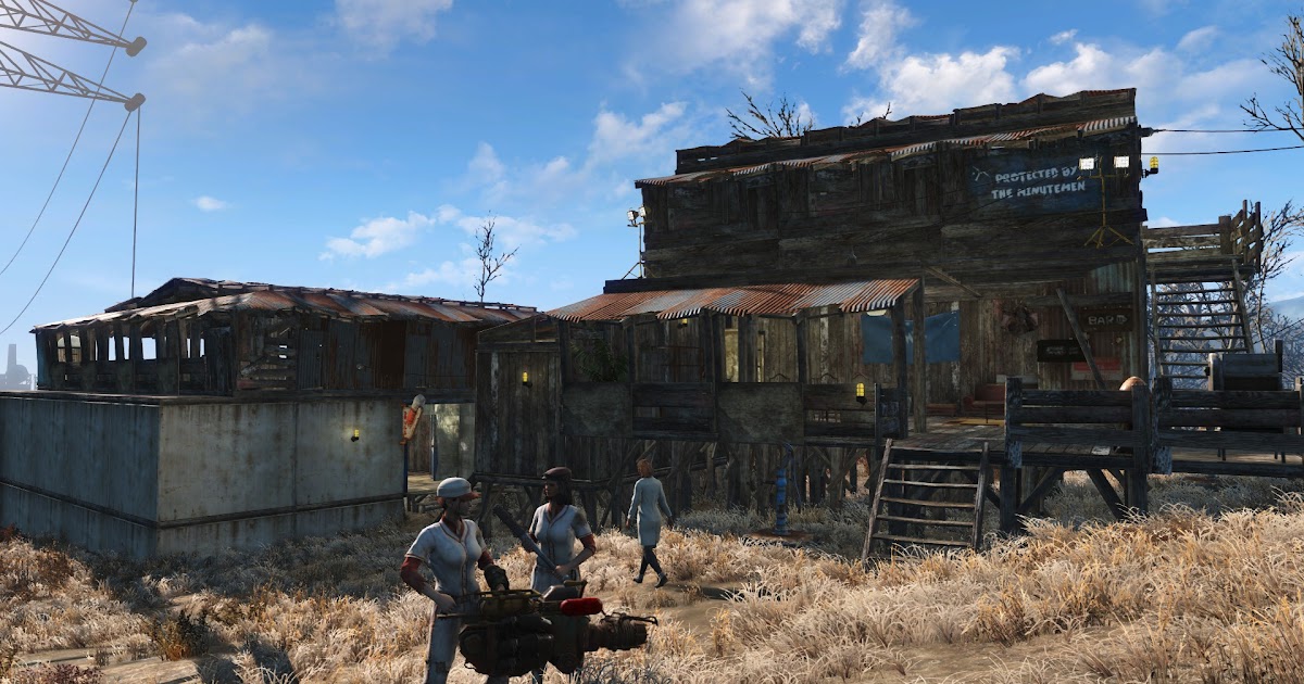 Realtribe Blog Fallout4 居住地クラフトの話 その