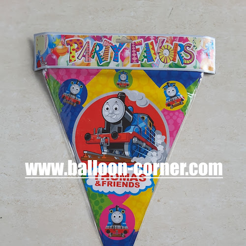 Bunting Flag Segitiga Motif THOMAS AND FRIENDS