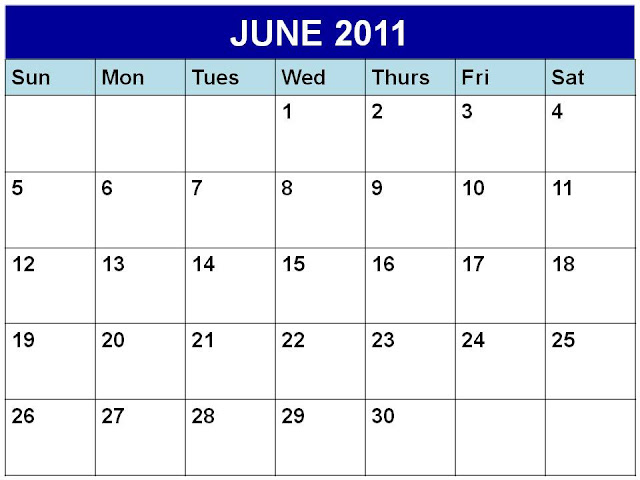 june 2011 calendar blank. june 2011 calendar blank.