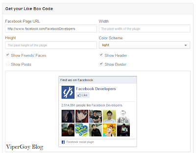 Cara Membuat Kotak Like Facebook Di Blog