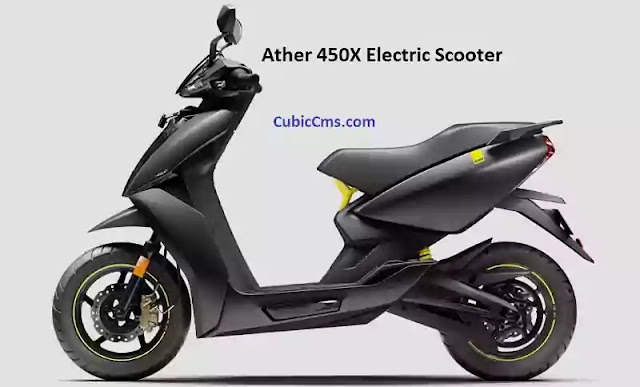Electric Scooter Ather 450X Review, Price, Mileage, Specifications, Range, and Top Speed