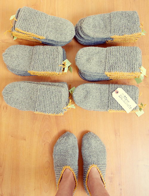 Coziest Wool Slippers - Knitting Pattern  