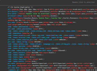 Cara Membuat Syntax Highlighter Berwarna di Blog