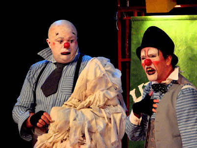 Circo Teatro Girassol - Heinz Limaverde e Jéferson Rachewsky ator palhaço Porto Alegre Rio Grande do Sul