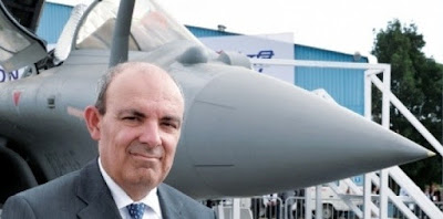 Dassault Chief With Rafale