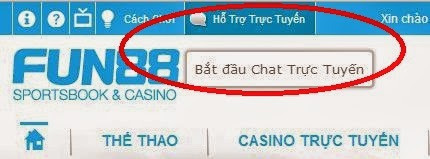 Gửi tiền vào tài khoản cá cược tại nhà cái Fun88