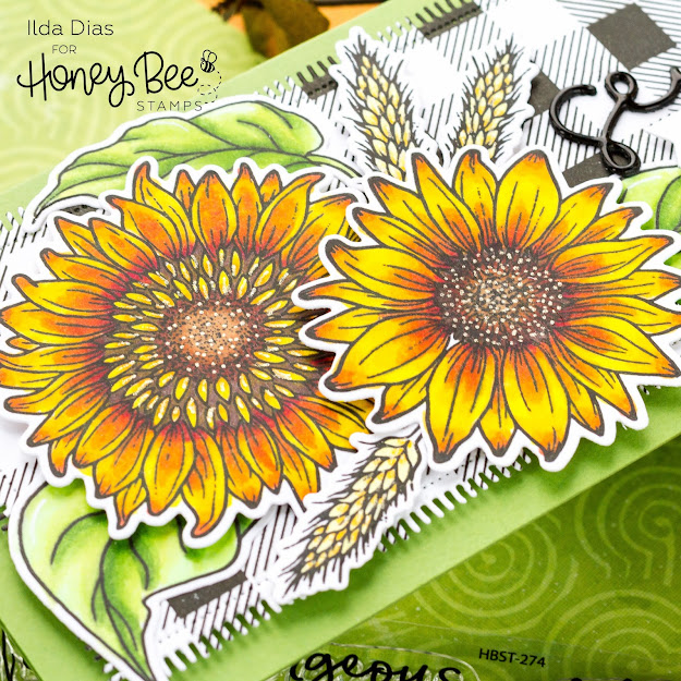 how to,blog hop,handmade card,Stamps,Giveaway,Honey Bee Stamps,Autumn Afternoon Release, Sweet Sunflowers, ilovedoingallthingscrafty,Fall,stamping,Die cutting,card making,