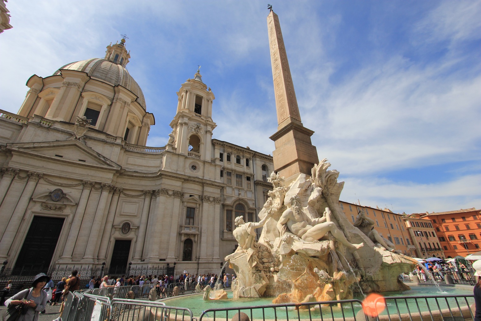 We missed two stunning fountains by Giacomo della Porta at the north ...