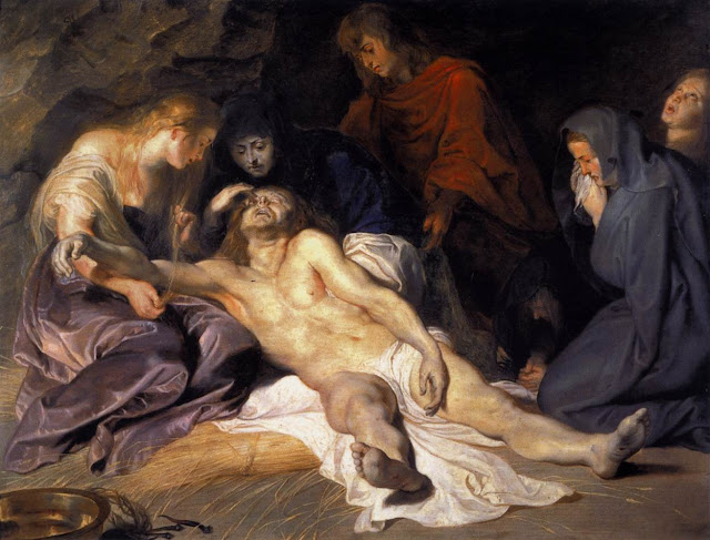 Lament of Christ 1614 , Peter Paul Rubens, Baroque