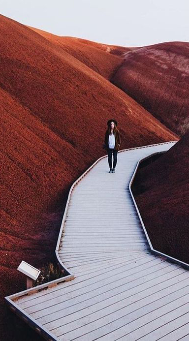 Painted Hills in Wheeler County, Oregon and 50+ Secret Places in America That Most Tourists Don't Know About