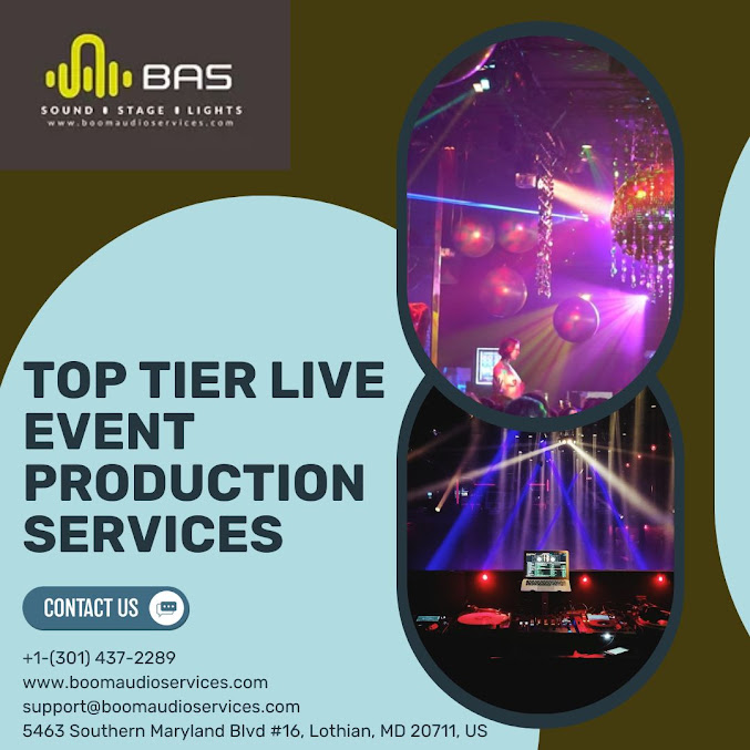 Live Event Production Services in Maryland
