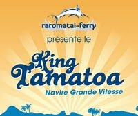 Raromatai King Tamatoa Ferry Logo