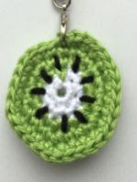 PATRON GRATIS APLIQUE KIWI DE CROCHET