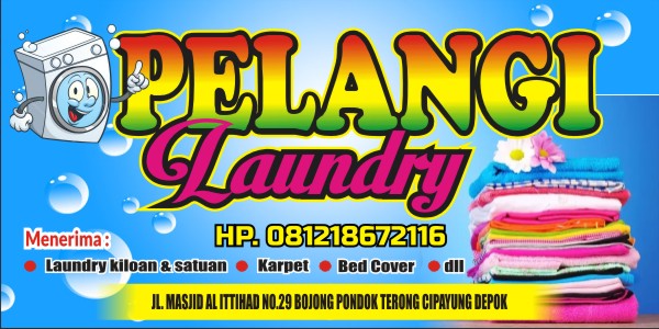 Download Contoh  Spanduk  Laundry Format CDR  KARYAKU