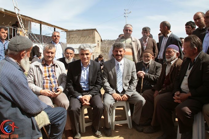 Hamzalar Muhtarlık Pilavına Başkan Gün ve Heyeti Katıldı