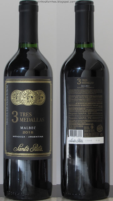 Tres medallas Malbec