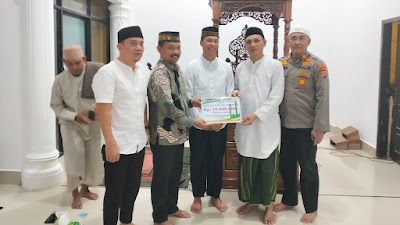 Fadlon, SH Bersama Rombongan Forkopimda Kabupaten Aceh Tamiang Safari Ramadhan ke Desa Muka Sei Kuruk